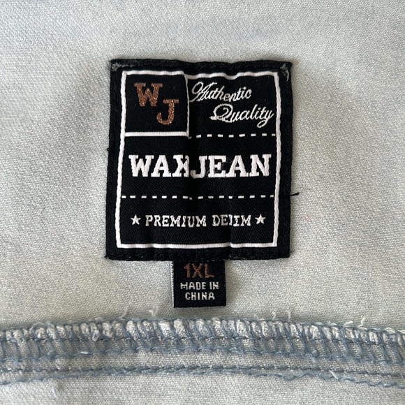 NWT Jean Vest. Sz 1XL - Picture 3 of 7